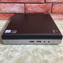 1円～ ●HP PRODESK 400 G4 DM / Core i3 8100T (3.10GHz) / メモリ 8GB / NVMe SSD 256GB / Windows10 Pro 64bit_画像1