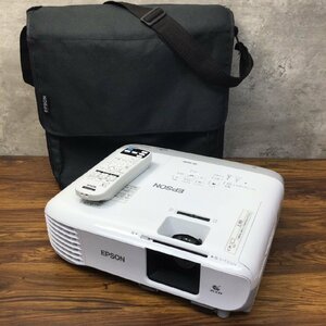 1円～ ●現状品 EPSON EB-960W プロジェクター 3800ルーメン WXGA (1280 x 800) 通電可 (ソフトケース / リモコン)