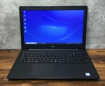 1円～ ●DELL LATITUDE 3590 / Core i5 7200U (2.50GHz) / メモリ 8GB / HDD 500GB / 15.6型 フルHD (1920×1080) / Windows10 Pro 64bit_画像1