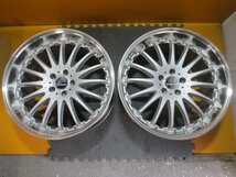 ☆スピスタ☆ホイール　カールソン　carlsson　レクサス　21インチ　10.5J　+40　120-5　2本　中古　R215002H_画像1