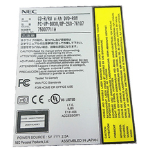 NEC 外付け CD-RW-DVD-ROMドライブ PC-VP-BU30 260-76107 動作品 中古 修理 部品 パーツ PC周辺機器 QP24_画像5