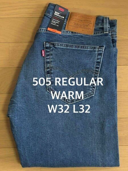 Levi's 505 REGULAR FIT WARM 005053029 W32 L32