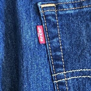 Levi's 502 TAPER COOL WORN INダークインディゴW34 L32の画像9