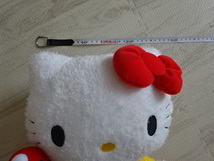 HELLO KITTY キティちゃん サンリオ セサミストリート × ハローキティ お友達と一緒 BIG ぬいぐるみ エルモ Hello ! Elmo 2011年_画像3