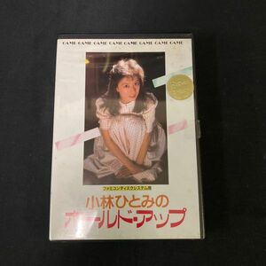 FBe592Y06 小林ひとみのホールド・アップ ファミコン ディスクシステム ハッカーインターナショナル ゲームソフト ケース付き