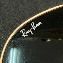 FBe567D06 Ray-Ban レイバン サングラス ティアドロップ 62□14 B&L ケース付き_画像3