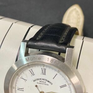 ECe402Y06 稼働品 MUHLE 1869 GLASHUTTE NAUTISCHE INSTRUMENTE 腕時計 メンズ 自動巻きの画像3