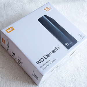 【新品・送料無料】18TB WD Elements 外付けハードディスク