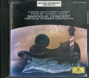 D00144498/CD/Orpheus Camber Orchestra "Canon/Baroak Orchestra Collection (1993, Pocg-7027)"