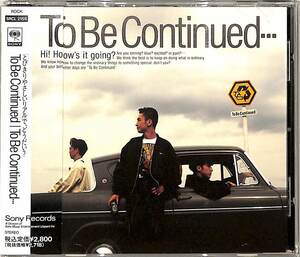 D00146937/CD/To Be Continued「To Be Continued…」