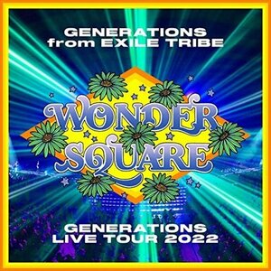 【新品未開封】 GENERATIONS from EXILE TRIBE / GENERATIONS LIVE TOUR 2022 “WONDER SQUARE” 6p-0653