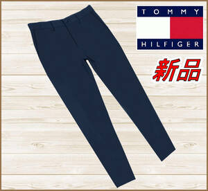 【国内正規品】67%OFF◆トミーヒルフィガーTommyHilfiger◆デントンストレッチストラクチャーパンツ綿混◆紺ネイビーM/30定価:19,800円