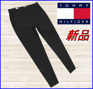 【国内正規品】67%OFF◆トミーヒルフィガーTommyHilfiger◆Chelsea1/2エンブレムプレーンウーブンパンツ◆黒ブラック32L定価:19,800円