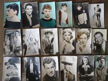 洋画　映画スター　アンテイークプロマイド 1950年代　レア　約90枚　■　経年保管品_画像9
