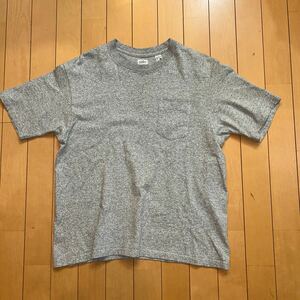 ANATOMICA アナトミカ ポケットTシャツ 杢グレー アメリカ製　