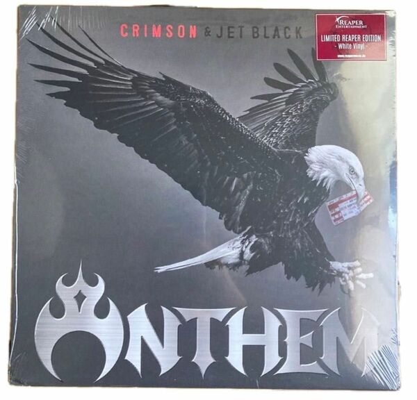Anthem アンセム/CRIMSON & JET BLACK＜White Vinyl＞仕様/アナログレコード) 〔LP〕未開封　