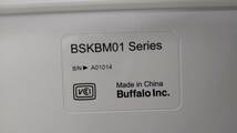 ●バッファロー BUFFALO フルキーボード USB接続 パンタグラフ Macモデル ホワイト BSKBM01　【動作OK】_画像5