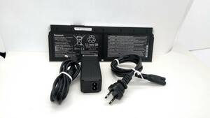 ●Panasonic AC ADAPTER CF-AA62U2F M1 16V~2.8A/バッテリー　CF-VZSU0XU　7.6V 40Wh【中古動作品】