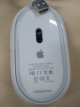 ●【中古】【動作確認済み】Apple USB Mighty Mouse model no A1152 EMC NO 2058 USED【 1個セット】（T9-MR41）_画像2