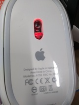 ●【中古】【動作確認済み】Apple USB Mighty Mouse model no A1152 EMC NO 2058 USED【 1個セット】（T9-MR41）_画像3