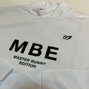 ≪新品・正規品　≫ マスターバニーエディション（MASTER BUNNY EDITION）メンズ長袖モックネック 天竺カットソーWH（サイズ6）