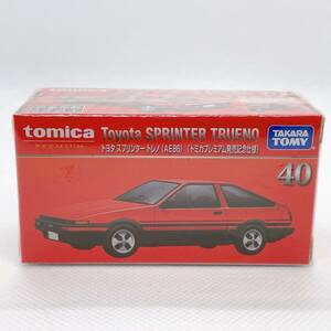 トミカプレミアム 40 トヨタ スプリンター トレノ （AE86） （トミカプレミアム発売記念仕様）