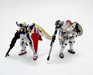 ガンダム アーティファクト第4弾 ウイングガンダム＆トールギス 塗装済み 完成品 