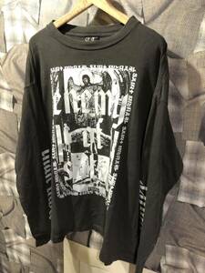 SAINT MICHAEL セントマイケル SM22 LONG SLEEVE TEE 長袖Tシャツ SM-A20-0000-007 サイズM グレー　FK　FK