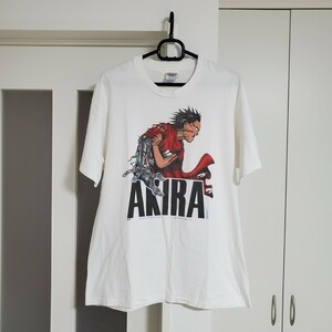 90s AKIRA T-shirt Akira iron male large ...ANARCHIC ADJUSTMENT gold rice field yamaga movie 