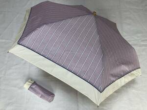 . rain combined use umbrella parasol folding umbrella new goods car n blur - stripe purple 