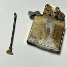 ZIPPO ジッポー K Ⅹ BRADFORD,PA. MADE IN USA オイルライター 自由の女神 ゴールド 喫煙グッズ ジャンク_画像9