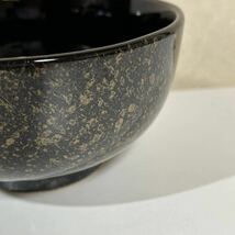 【器輪 金結晶多用丼 5個入り】和食器 どんぶり 陶器製 金結晶 直径約15×高さ8cm_画像5