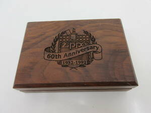 Zippo　ジッポー　 60th Anniversary　1932-1992　60周年記念　木箱のみ　取説付き
