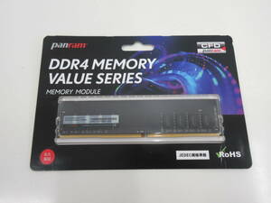 DDR4 MEMORY VALUE SERIES　8GB　D4U2666PS-8GC19　CFD panram