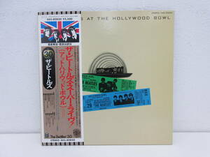 LPレコード　「The Beatles at The Hollywood Bowl スーパーライヴ！」　ビートルズ　EAS-80830　帯付