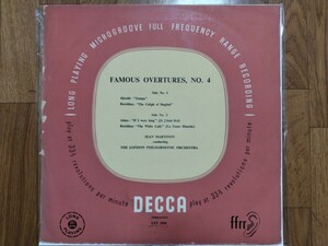 Decca Lxt2606 Martinon London Philholes/Erol, Boyel Dew, Адам оперная версия коллекция названия Orange Permance Flate