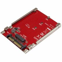 StarTech.com M.2 - U.2変換アダプタ/M.2 PCIe NVMe SSD対応/PCI Express M.2ドライブ - 2.5インチU.2(SFF-8639)ホストアダプタ/M.2 SSD_画像1