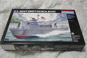 1/48 U.S. NAVY SWIFT PATROL BOAT MONOGRAM 75003 検索 アメリカ海軍 高速哨戒艇 モノグラム
