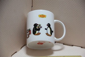 陶器製 デニーズ ピングー マグカップ 検索 2005 Denny's Pingu キャラクター グッズ