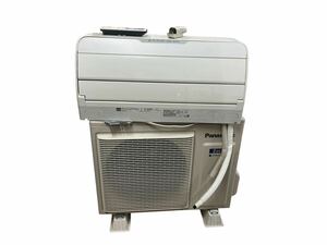 中古 2018年製 20畳 パナソニック ルームエアコン CS-63HA2E6-W 6.3kw ナノイーＸ 高性能モデル 冷暖房 壁掛け型 ホワイト