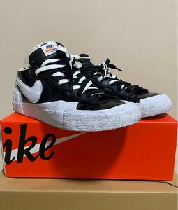 sacai ×Nike　BlazerLow BlackPatentLeather