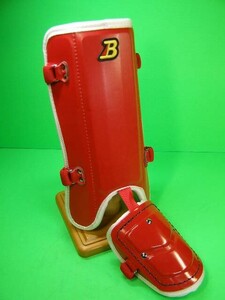 be Люгер doBELGARD заказ цвет красный × белый износ сделано в Японии FG912 профессиональный кожзаменитель наматывать модель щитки длинный модель нога защита 