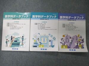 TU05-126 河合塾 医学科データブック 2020 Vol.1～3 状態良 計3冊 sale 13S0D