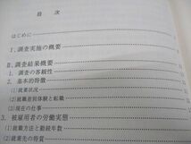 WE06-045 新幹社 在日朝鮮人の就労実態調査 大阪を中心に 1992 在日高麗労働者連盟 15m6B_画像3