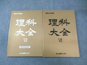 WC01-108 能開センター 難関中学受験 理科大全VI 状態良品 2022 27 M2B