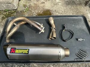 AKRAPOVIC レーシングライン チタン ER-6n/f 