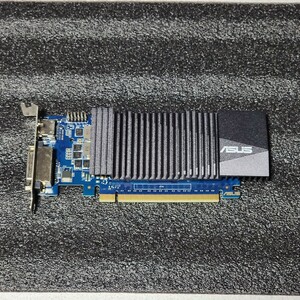 ASUS GEFORCE GT710 2GB GDDR5/GT710-SL-2GD5-BRK ファンレス LP ロープロファイル対応 動作確認済み グラフィックカード PCIExpress