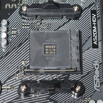 ASRock A520M-HDV IOパネル付属 Socket AM4 MicroATXマザーボード RYZEN5000シリーズ対応 最新Bios 動作確認済 PCパーツ_画像3