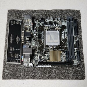 ASUS H110I-PLUS D3/MS IOパネル付属 LGA1151 Mini-ITXマザーボード 第6世代CPU対応 最新Bios 動作確認済 PCパーツ