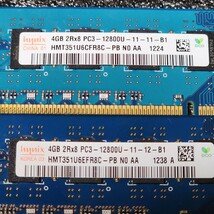 SK HYNIX DDR3-1600MHz 8GB (4GB×2枚キット) 動作確認済み デスクトップ用 PCメモリ _画像2